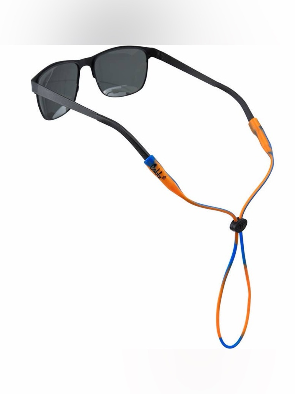 Cablz, Inc  Silicone.  100% Silicone-SiliconeOrange: Orange & Blue / 16"